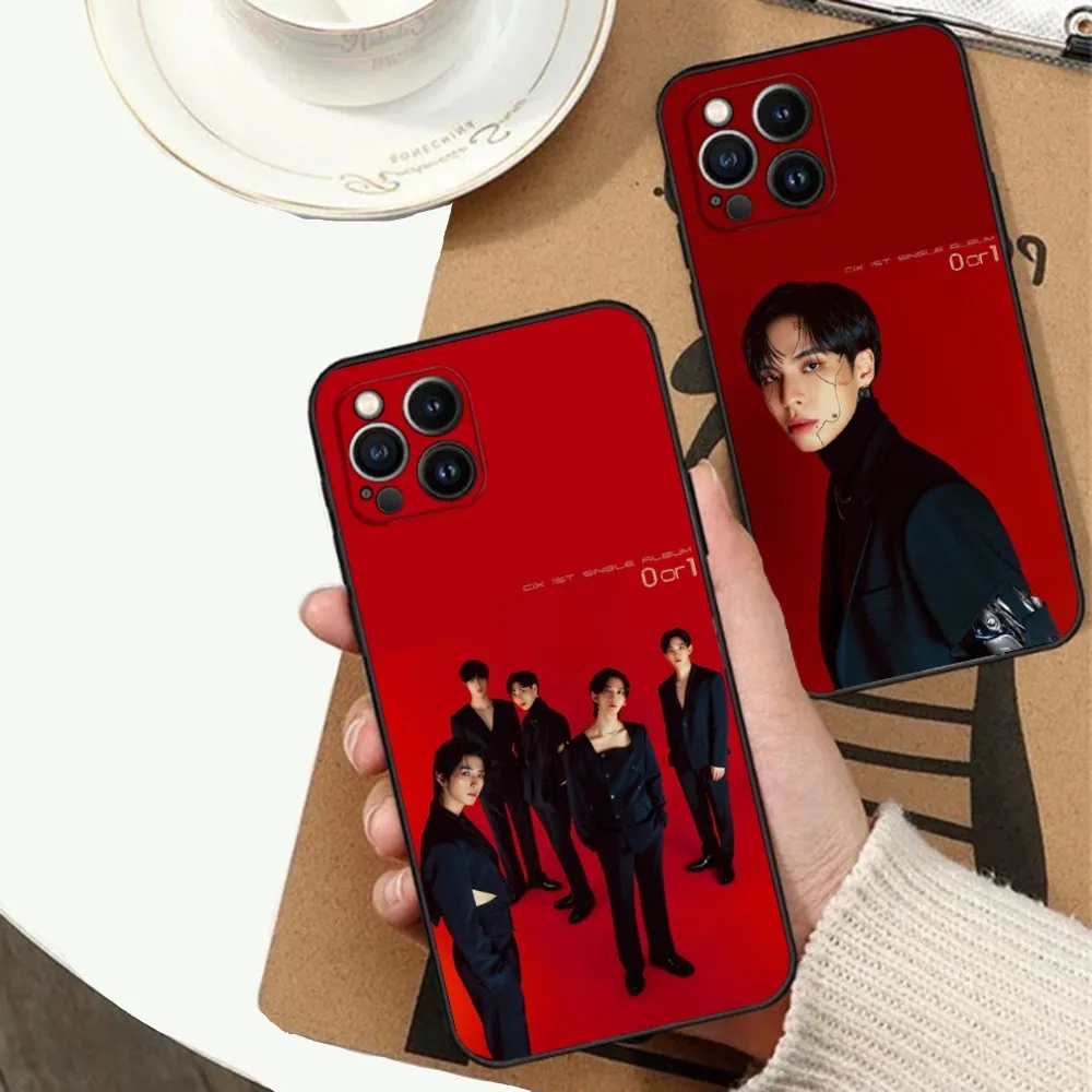 

HELLO C-CIX Phone Case For Apple iPhone 15,14,13,12,11,XS,XR,X,8,7,Pro,Max,Plus,mini Silicone Black Cover