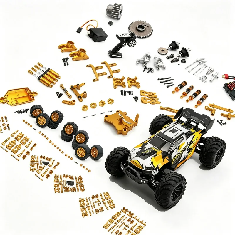 1:16 Brushless Car Upgraded Metal Spare Parts Original High-Quality Accessories for Enhanced Performance