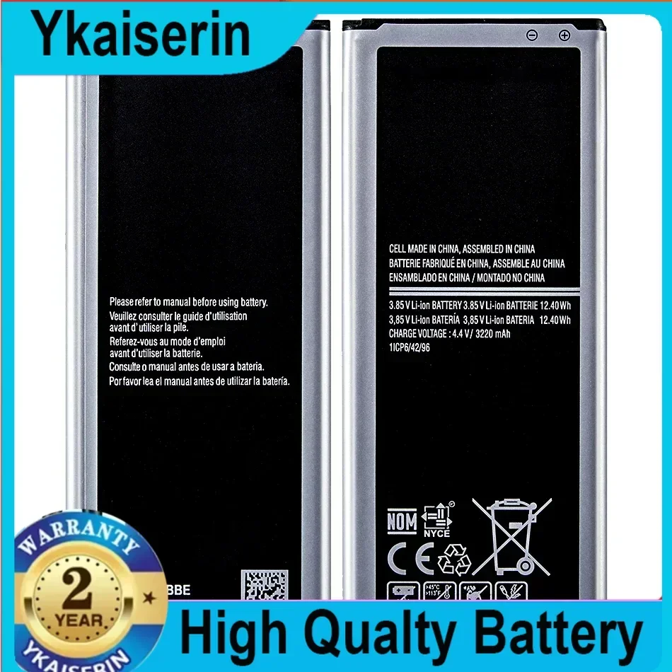 Replacement Battery For Samsung Galaxy Note 4 Note4 SM N910 N910F N910A N910V N910P N910T N910H EB-BN910BBE 3220mAh