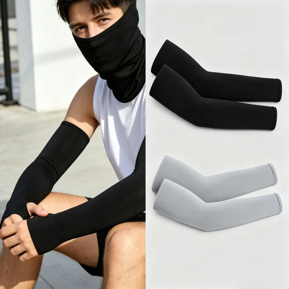 Cooling UV Protection Arm Sleeves Tattoo Cover for Men Women Cycling Fishing Hiking Outdoor Sports Daily Use Gifts