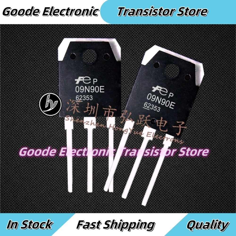 10PCS FMH09N90E 09N90E  TO-3P 900V 9A    Fast Shipping Best Quality 