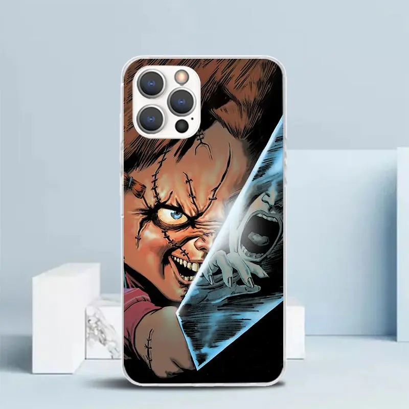 Chucky Child\'s Play Phone Case For IPhone 16 17 Air 16E 15 14 Plus 13 Mini 12 11 Pro Max 7 8 + SE 2020 Soft TPU Back Cover 16 17