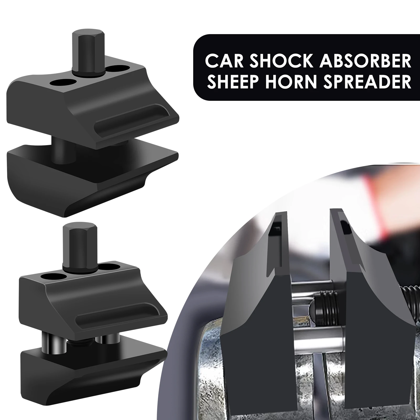 

Strut Spreader Tool Rust Resistant Arm Swing Suspension Separator Adjustable Thicker Sheephorn Separator Tool Reusable for Cars