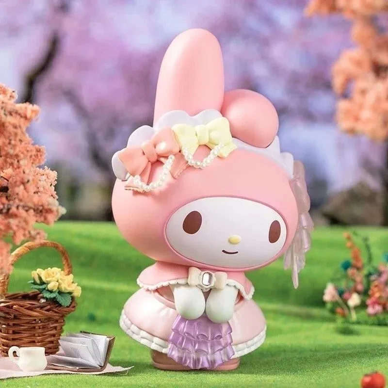 クロミ マイメロディ サンリオ ブラインドボックス ミステリーフィギュア - ミニソ コラボレーション かわいいアニメ コレクタブルおもちゃ、誕生日のサプライズギフト