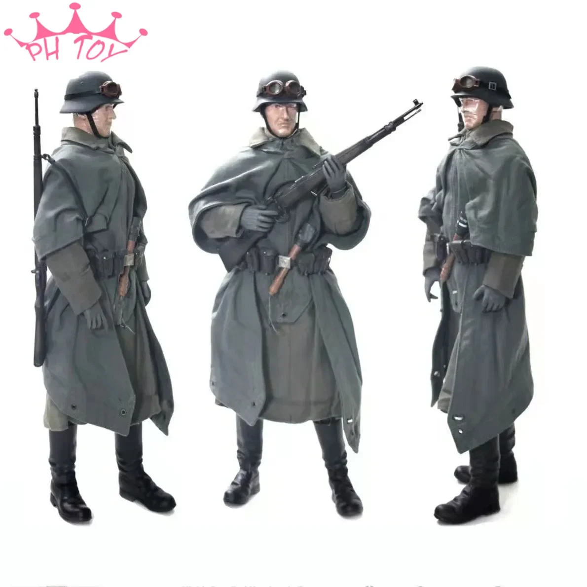 1/6 Scale Winter Germany Army Combat Uniform Infantry Coat Full Set Action Figures Collections