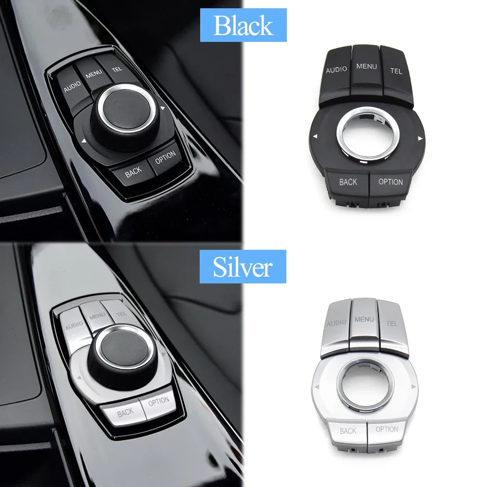 For BMW 1 2 3 4 X1 F20 F21 F45 F46 F48 F49 F30 F32 F33 F82 F83 Car Central Console Multi media CIC IDrive Menu Switch Button 3