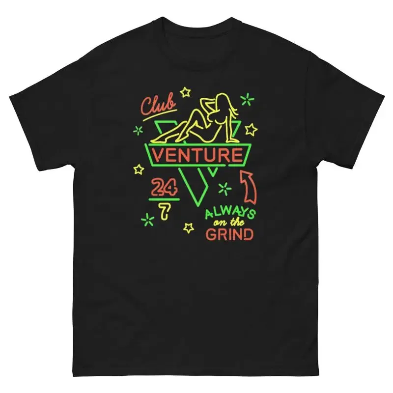 Club Ventura Always On The Grind 24 7 Skateboarding T Shirt