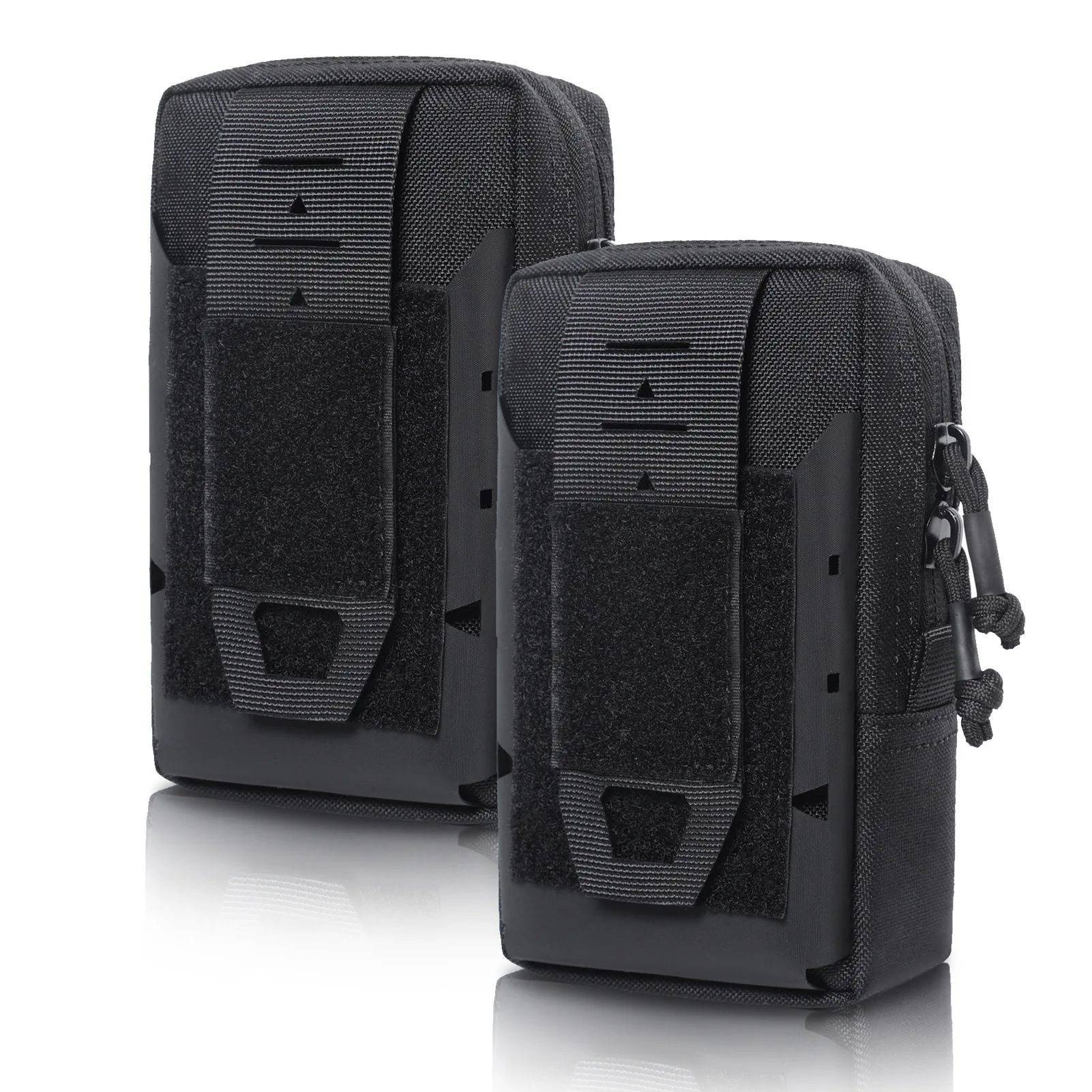 Tactical MOLLE EDC Pouch Utility Organizer Bag Outdoor Riding Hiking Hunting Accessories Tools Phone Holder Waist Pack Bags