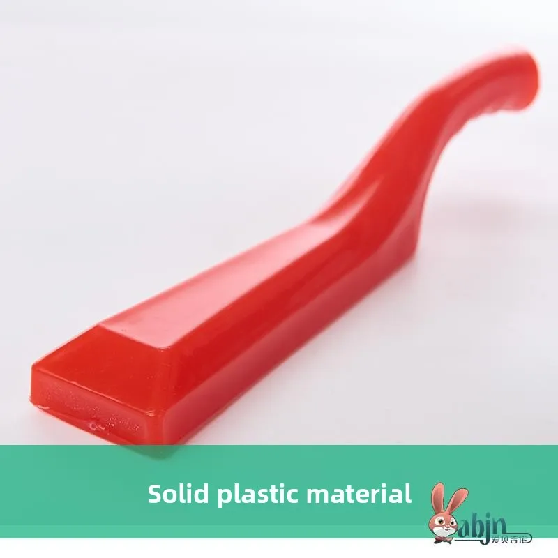 Thickened  Red Wood Plastic Hammer Clothes Washing Stick Real Wood Home Use Laundry Stick Durable Cleaning Tool