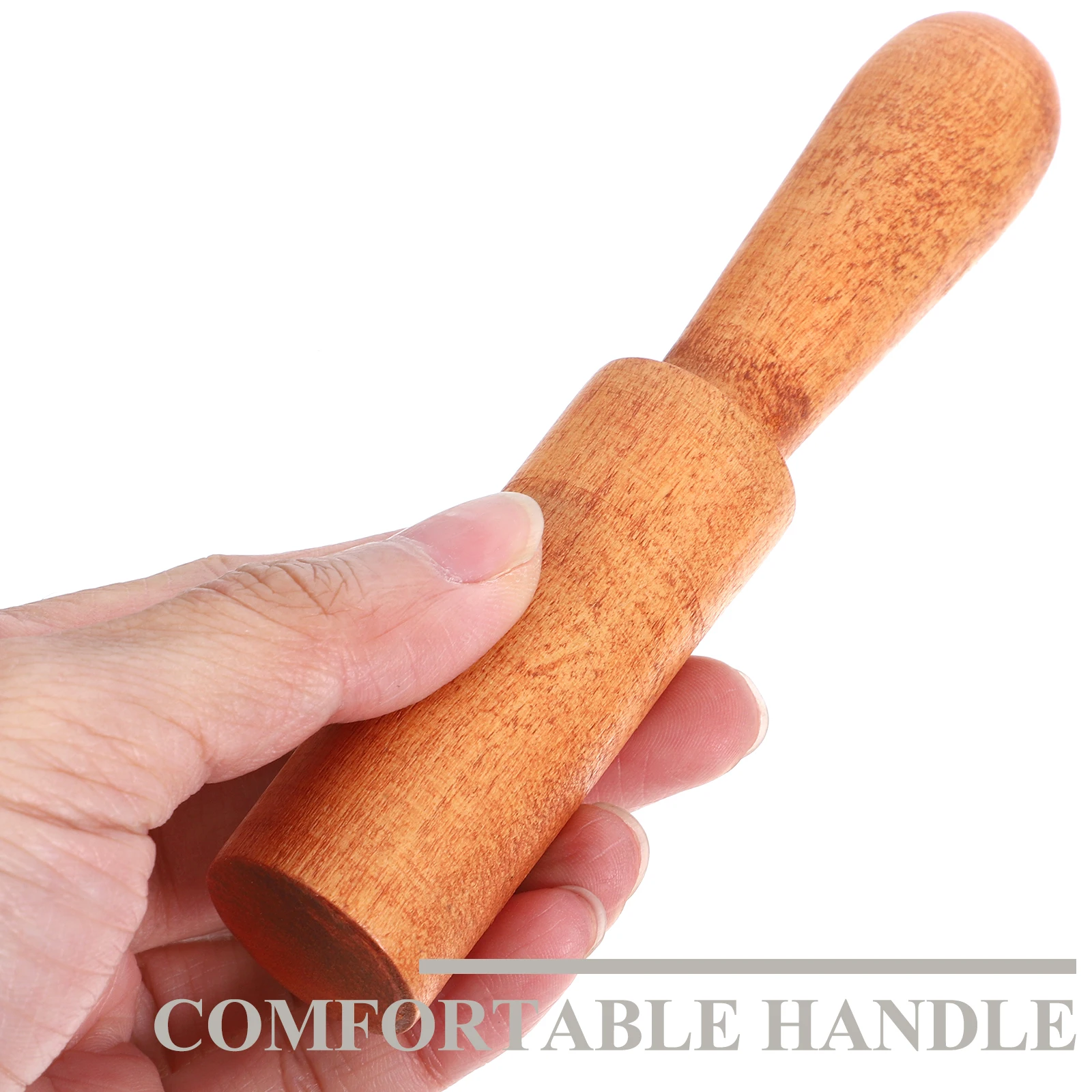 

4Pcs Buddha Sound Bowl Accessories Small Nepal Handmade Meditation Singing Bowl Sticks Wood Grinding Striking Rod