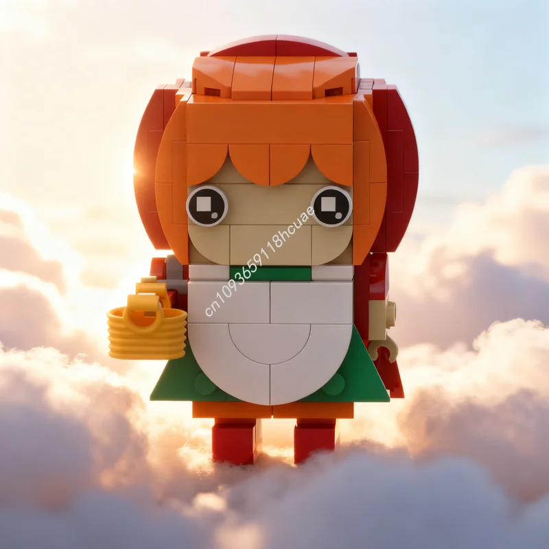 

142pcs MOC Little Red Riding Hood Brickheadz Model Building Blocks Toy Architecture Festival Gift DIY Idea Education Brick