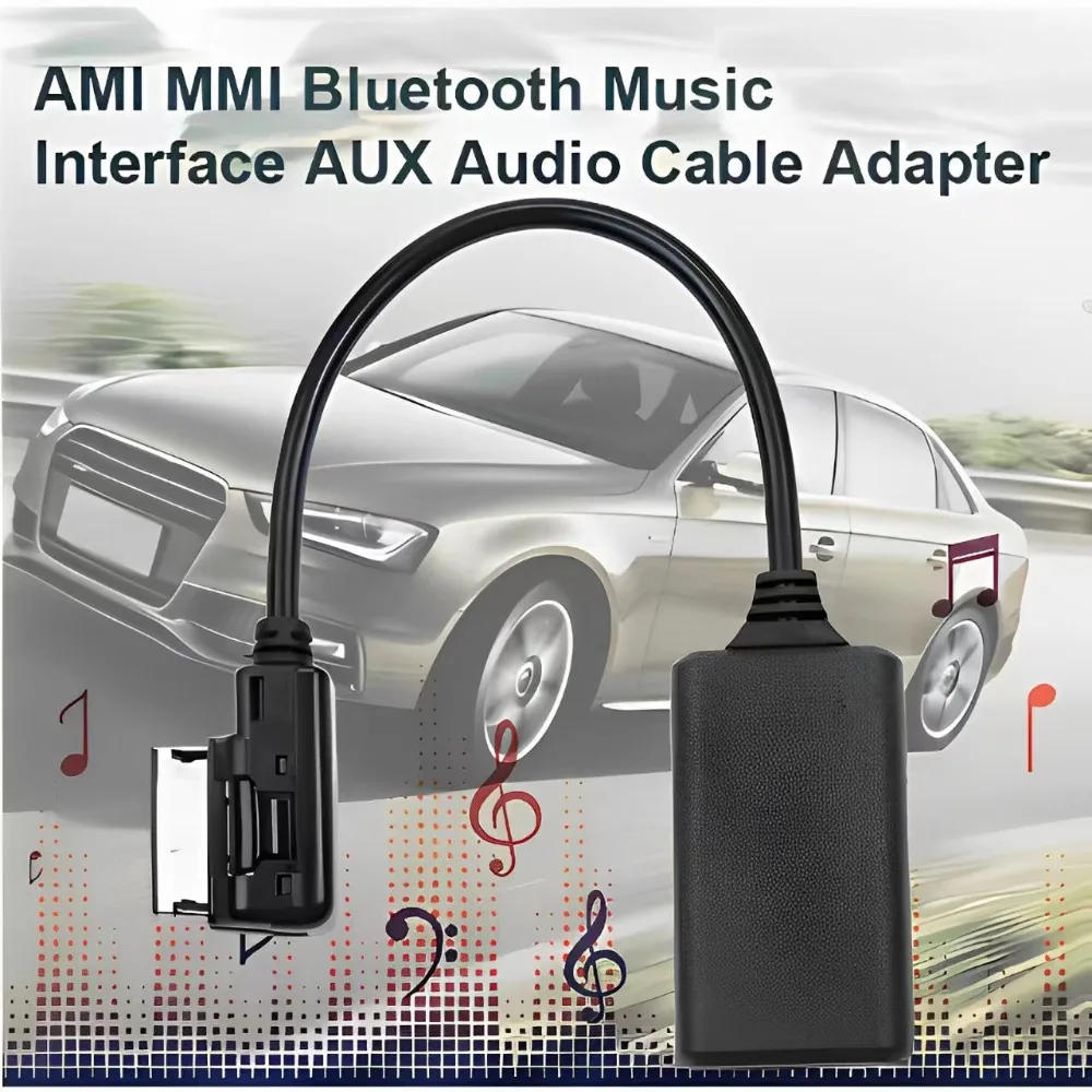 Hi-Fi Wireless Bluetooth Music Adapter Cable For Audi AMI Multimedia Interface view 5