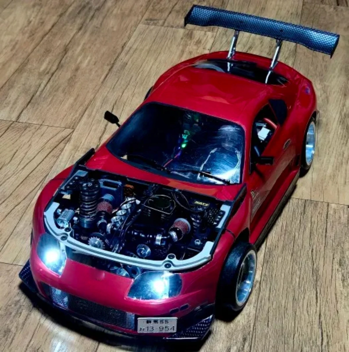 1/10 scale Supra 2000 Clear polycarbonate RC Drift body shell 190mm fit Tamiya tt02 Chassis
