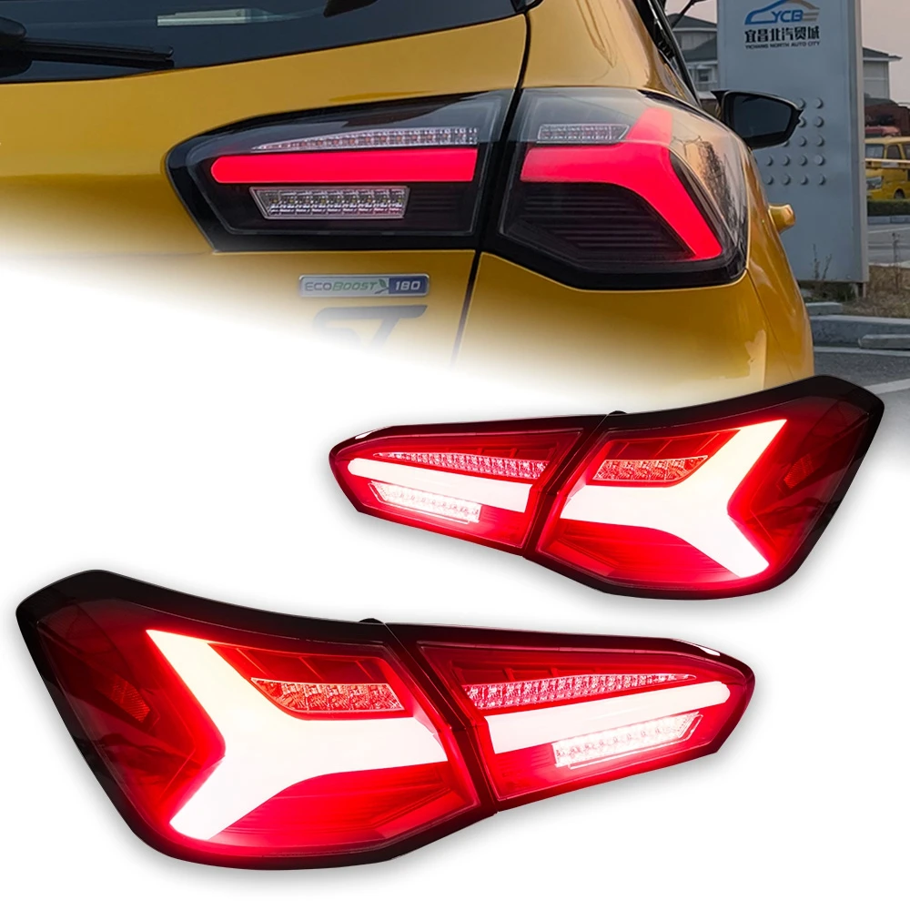 

Car Styling for Ford Focus Tail Lights 2019-2023 Focus Hatchback LED Tail Lamp LED DRL Signal Brake Reverse auto Accessories