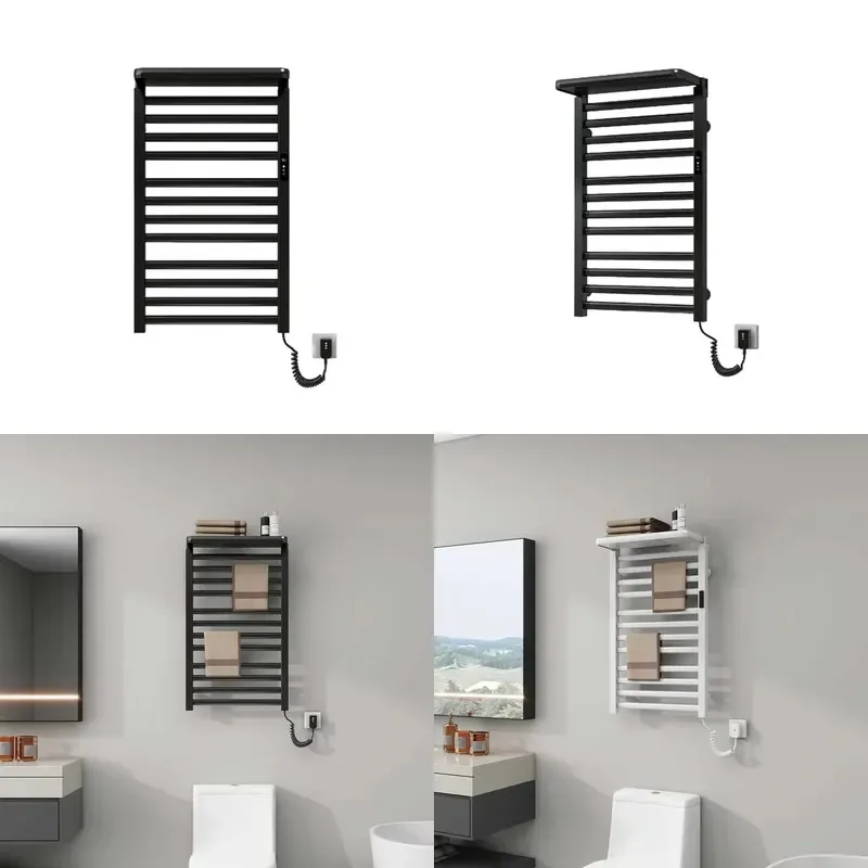 Hotel Projects Bulk Order Wall Mounted Electric Towel Heater Bathroom Drying Rack