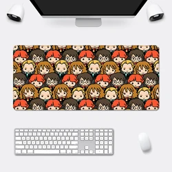 Wand-P-potters Ring Mousepad HD Printing Computer Gamers Locking Edge Non-slip Mouse Pad XXL90x40cm-Harrys Keyboard PC Desk Pad