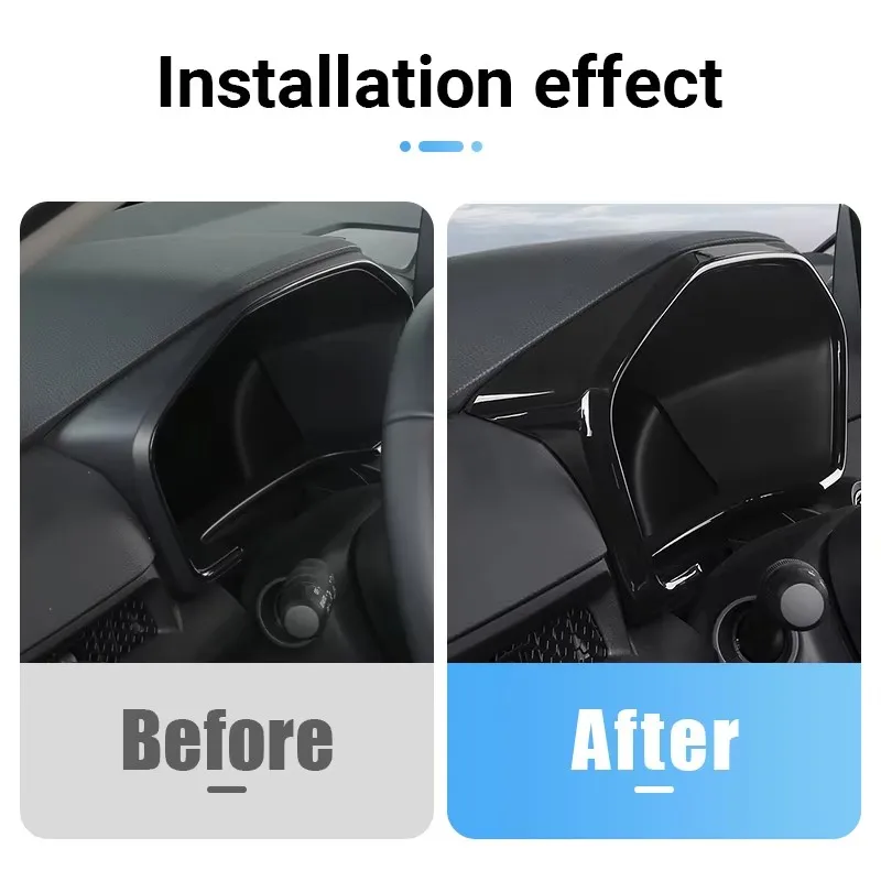 Für Honda CR-V CRV 6. Generation 2023 2024 2025 2026 Hybrid Glänzend Schwarze Stil Auto-Innenverkleidung Zubehör Linkslenker LHD – Detail 21