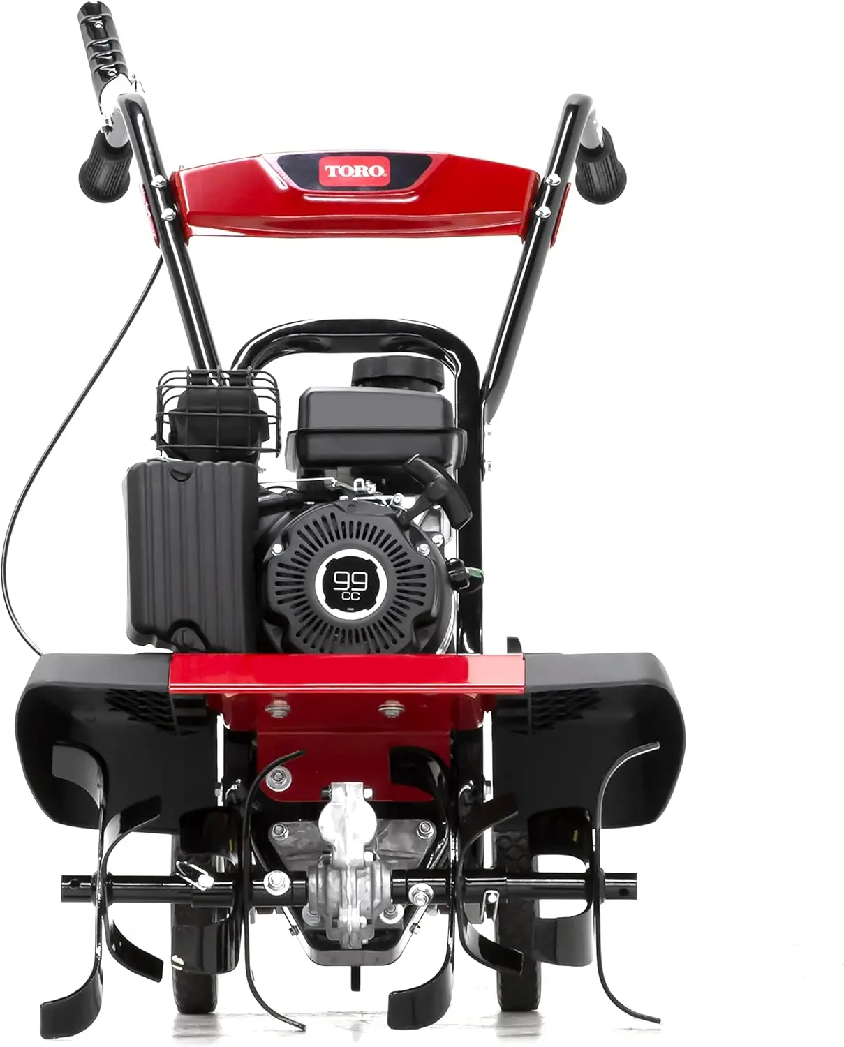 Toro Compact Front Tine Tiller, 99Cc 4-Cycle Engine, 11, 16 Or 21 Inch Adjustable Tilling Width, 11