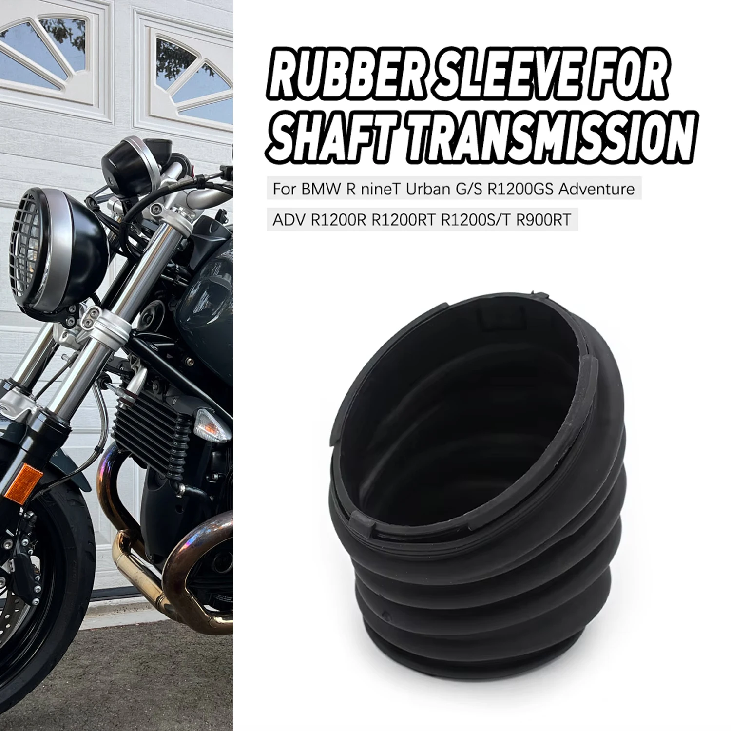 

Motorcycle Shaft Transmission Rubber Sleeve Boot For BMW R nineT Urban G/S R1200GS Adventure ADV R1200R R1200RT R1200S/T R900RT