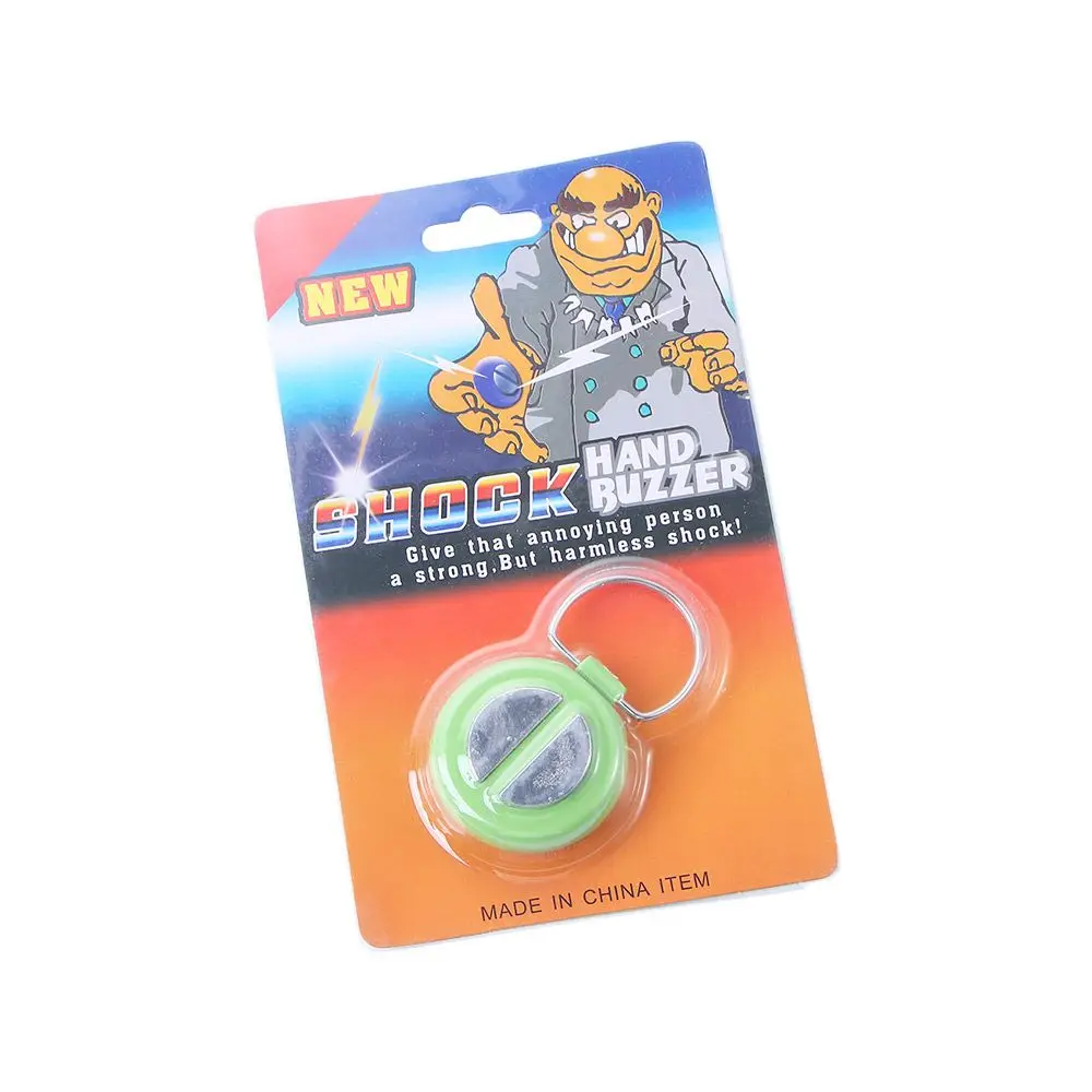 Jour inoffensive blague blague nouveauté Gag cadeau choc électrique poignée de main jouet électrique poignée de main jouet jouets électroniques