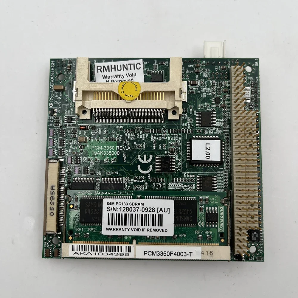 

PCM-3350 REV.A1 для встроенной материнской платы процессора Advantech PCM-3350F промышленного управления