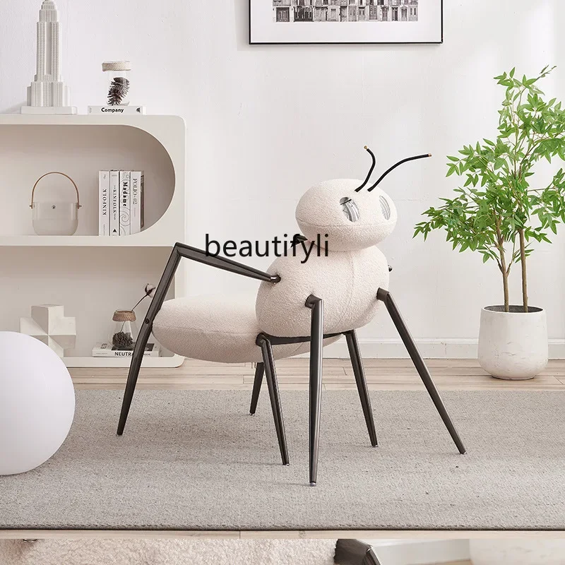 كرسي على شكل حيوان على شكل خاص، كرسي ترفيهي لطيف، كرسي صيفي فاخر، كرسي كسول إبداعي فردي، كرسي النمل