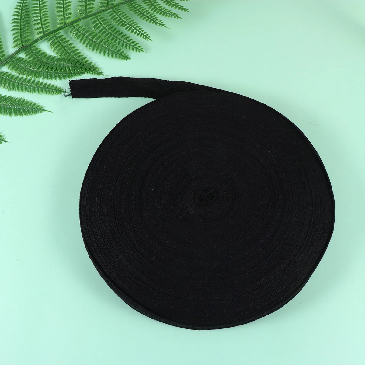 

Cotton Ribbon Webbing Solid Color Fabric White Black Wide Tape Straps Herringbone 50mm Decor DIY Craft Project Holiday Birthday