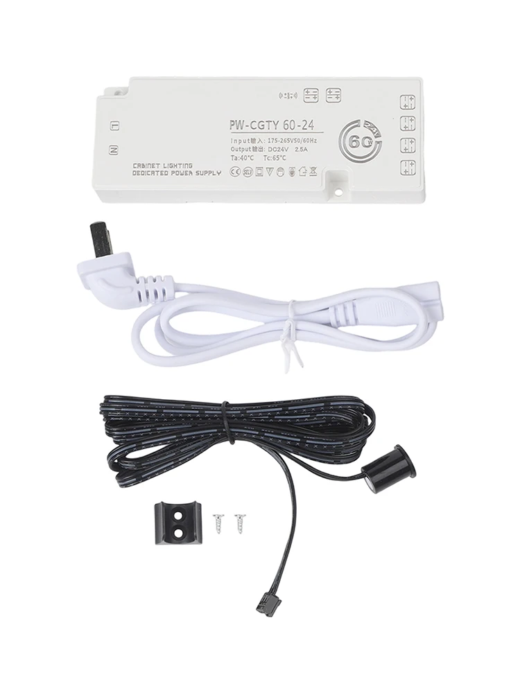 Electronic Infrared Motion Sensor Switch Touchless For 60/120W 12/24V Plastic Kitchen Cabinet Drawers Wardrobes Lighting On/off