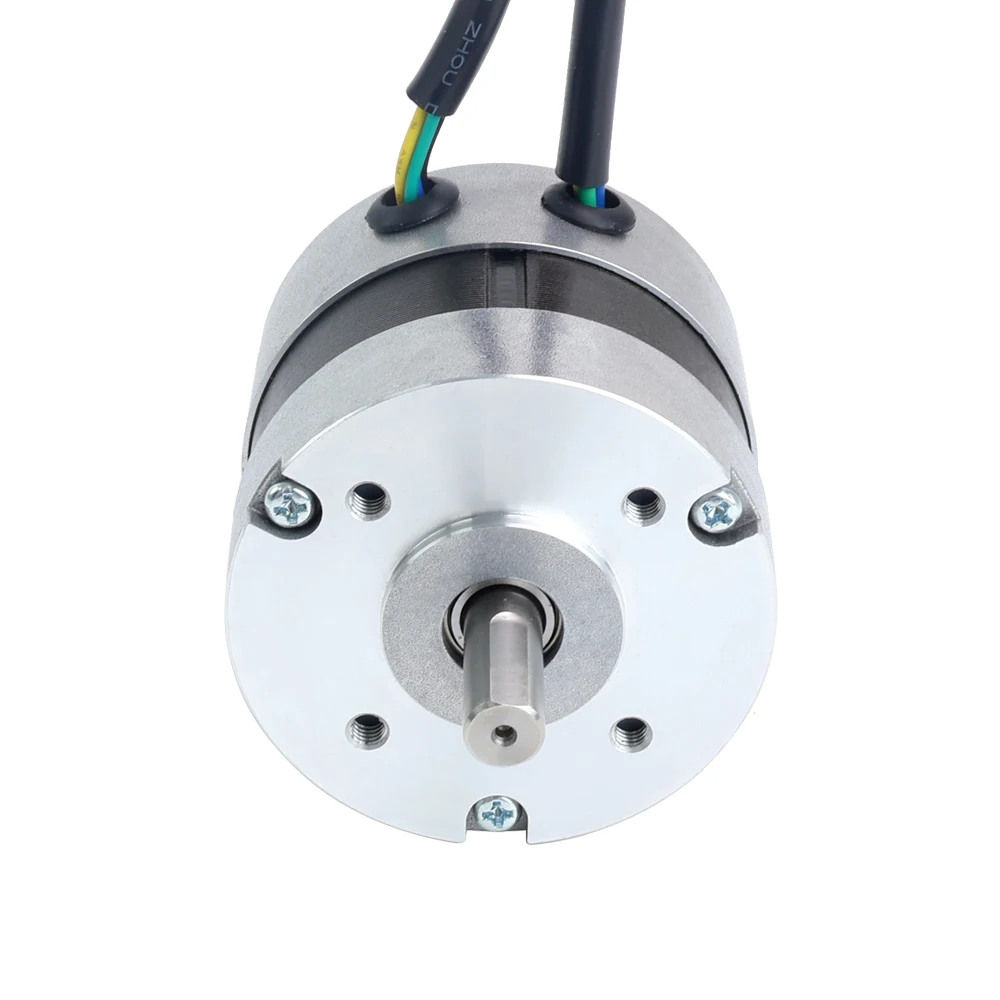 STEPPERONLINE Nema 23 BLDC Motor 57 Brushless DC Motor 24V 3000RPM 0.16Nm 50W 2.90A Φ57x53.5mm CNC