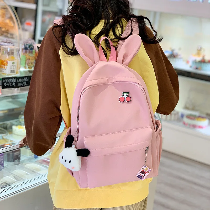 

Elementary School Backpack Junior High School Student Spring Outing Shopping Girl's Makeup Class Research Learning Lightweight