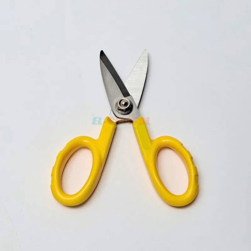 Nożyce Miller Tools Sawtooth Kevlar do cięcia włókien światłowodowych, miedzianych przewodów i narzędzie do zdejmowania izolacji z włókna aramidowego. — zdjęcie produktu 3