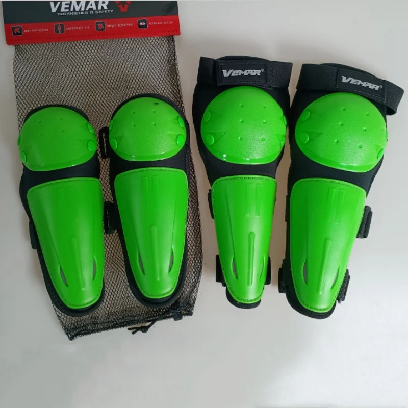 Kids Motorcycle Riding Body Armor/Elbow Knee Protector Children Motocross Back Vest Chest Off-Road Moto Cycling Protective Gear