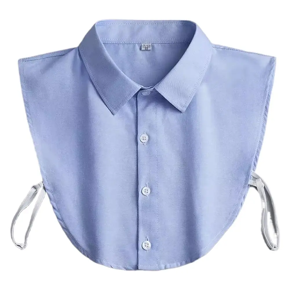 Künstlicher Kragen, universeller künstlicher Kragen für Herren- und Damenhemden, Dickey Half False Blouse Dickey Tops, einfarbig, einfach zu kombinieren, Business – Detail 15