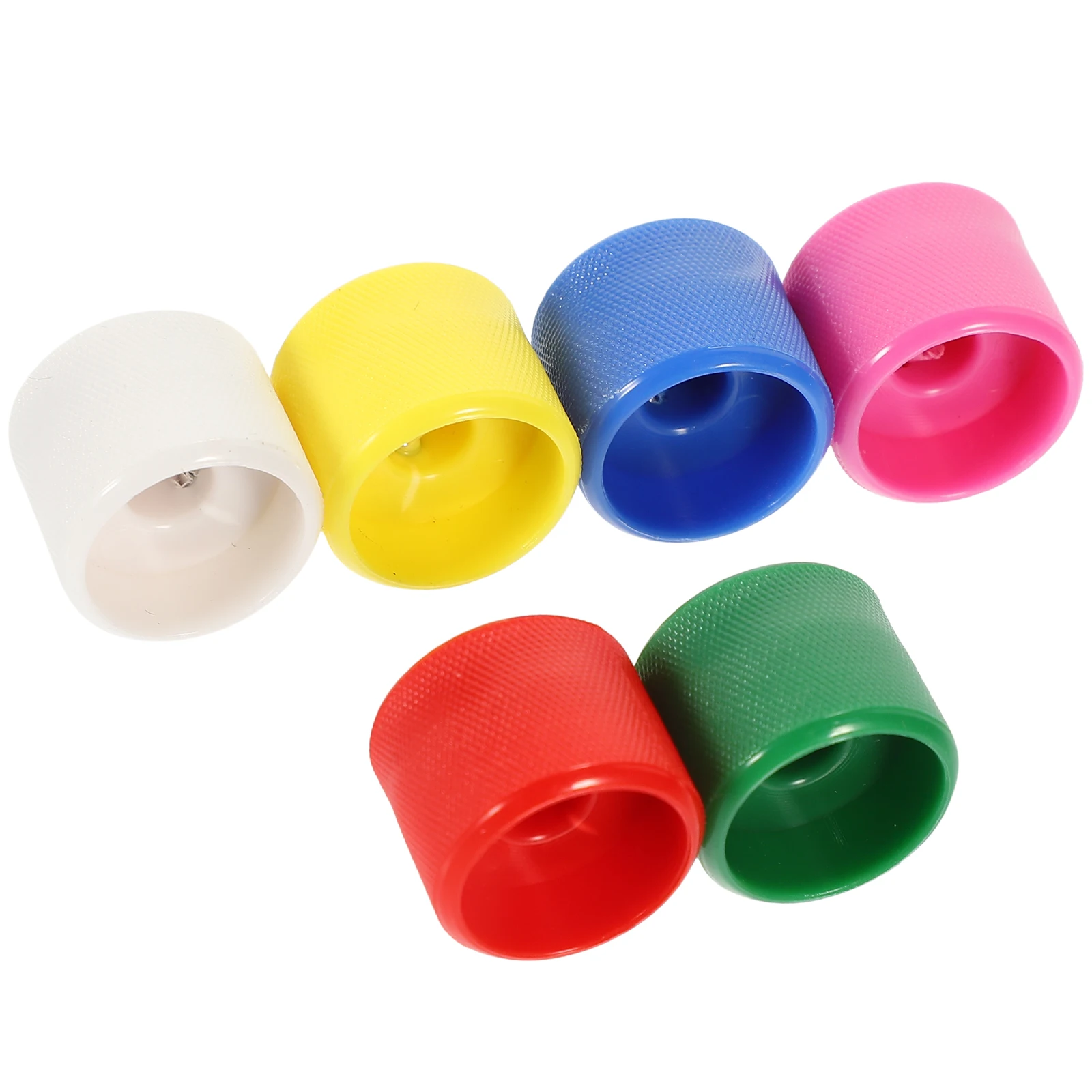 

6 Pcs Volume Buttons Control Knobs for Guitar Caps Switch Electric Tone Replacement