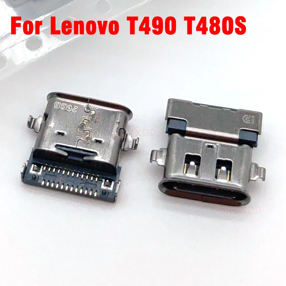 1-10szt Do Lenovo ThinkPad X280 X390 T490 T495 T480S X1 L13 Carbon 6th Gen DC Jack USB C Type-C Złącze portu ładowania