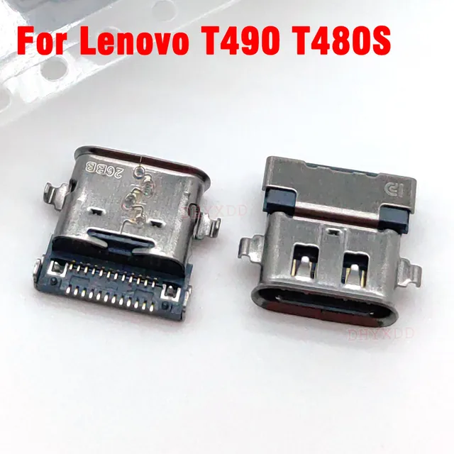 1-10szt Do Lenovo ThinkPad X280 X390 T490 T495 T480S X1 L13 Carbon 6th Gen DC Jack USB C Type-C Złącze portu ładowania