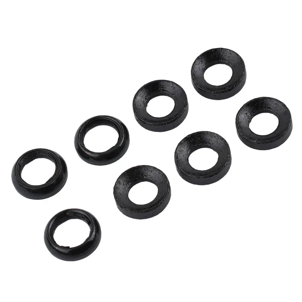 4pair Bicycle Disc Brake Concave Convex Washer M6 Aluminum Wear-resistant Caliper Bump Gasket Bike Brake Components