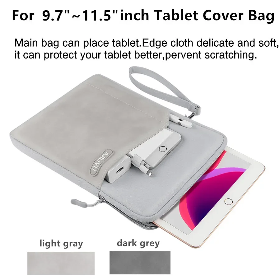 Tablet Case Cover Bag For Teclast P50 Ai P30S P30 Air P33 M40 Plus M40S P20S P40HD T40 P50AI 10.1 11'' Soft Sleeve Pouch