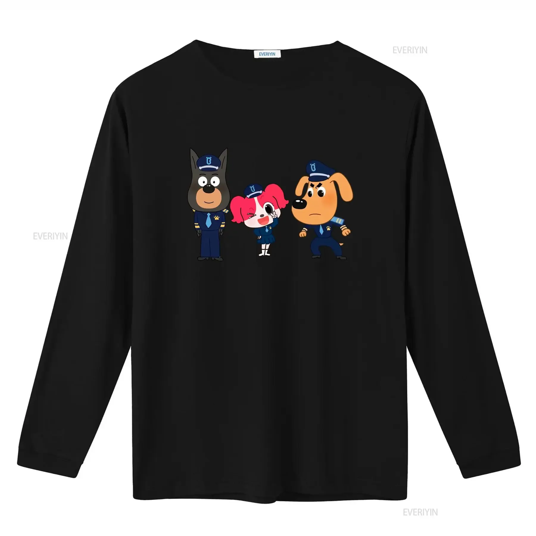 Sheriff Labrador Costume Cartoon Dog T Shirt for Kids Cute and Colorful Design Perfect Daily Wear or Themed Parties vintage