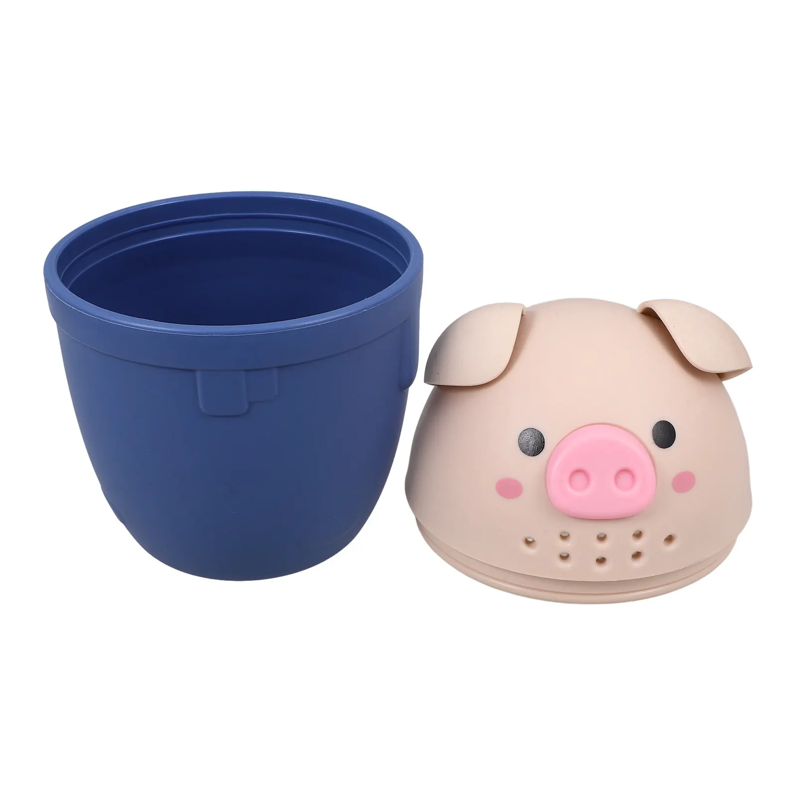 

Baby Bath Rinse Cup Cartoon Pig Design Green Color Shower Water Ladle Hair Wash Spoon Large Capacity Bath Supplies