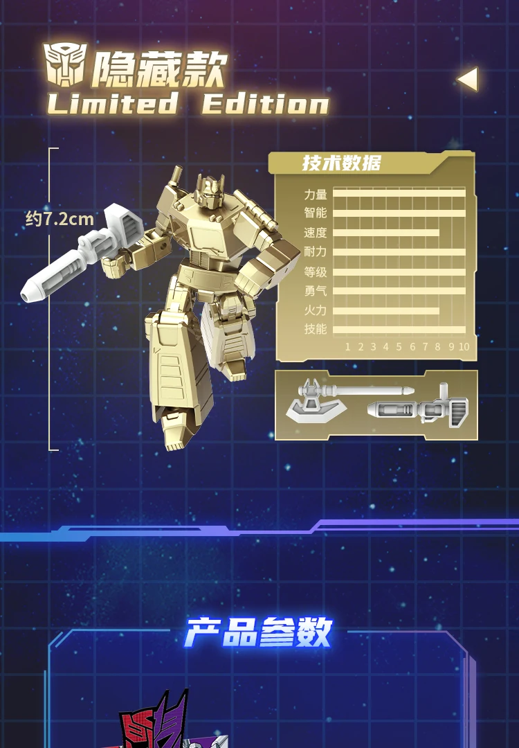 Transformations-Blindbox Optimus Prime Actionfigur Megatron Starscream Shockwave Bumblebee Anime-Modell Kinderspielzeug Geschenke – Detail 9