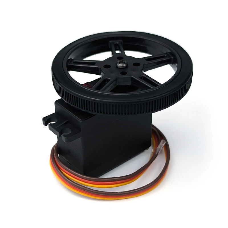 Roda Ban Silikon 5908 360 Derajat SG90 MG996R SG5010 Servo N20 TT Motor Kompatibel dengan Robot Mobil Pintar untuk Proyek Arduino