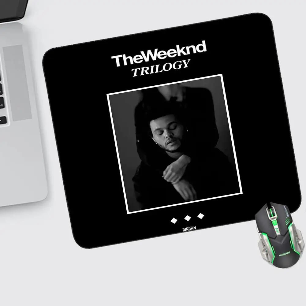 

The Weeknd Mouse Pad Small Gaming Accessories Keyboard Computer Offices Desk Mat Pc Gamer Non-slip Rubber Mousepad