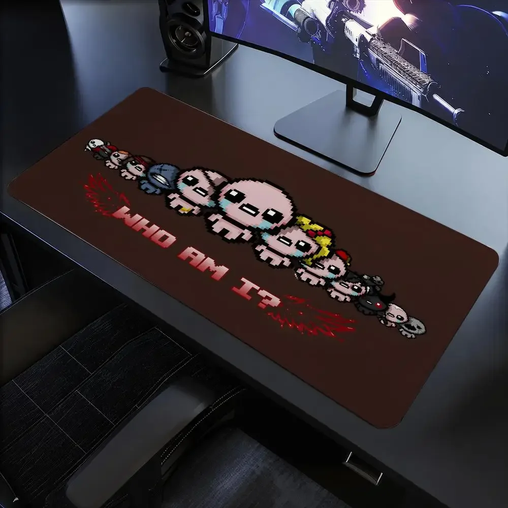 Many Picture Gaming The Binding Of Isaac Mouse Pad Anti-Slip Rubber Base Extended Desk Mat For Gamer Office Computer Accessories