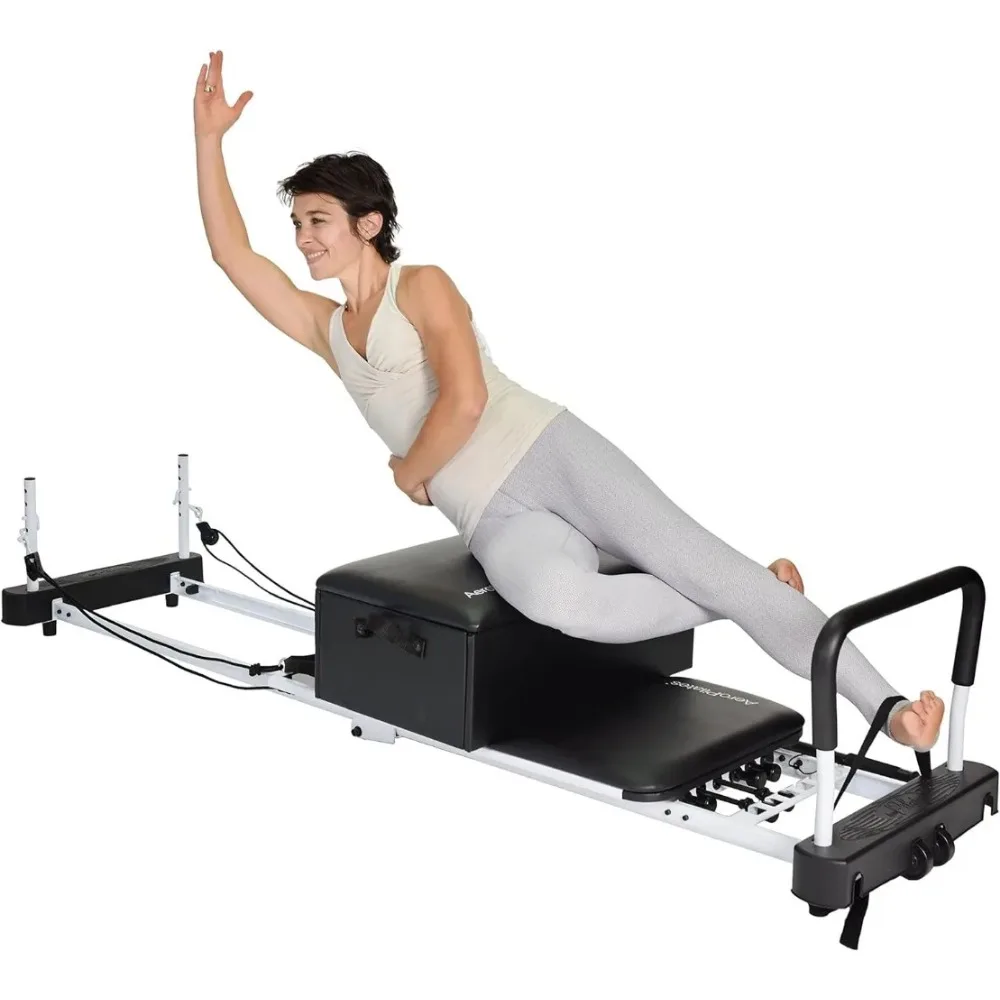 Pole | Reformer Accessory for Exercises That Advance Range of Motion, Flexibility & Strength | Strap and Workout DVD Included