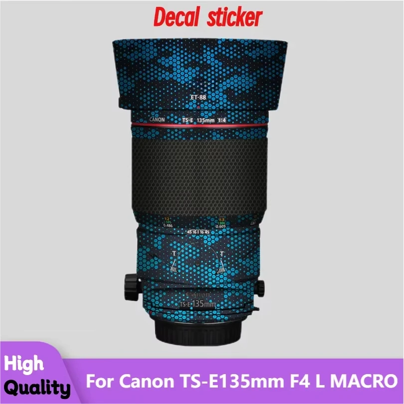 

Для Canon TS-E135 мм F4 L MACRO наклейка на корпус объектива защитная наклейка на кожу виниловая пленка защитное покрытие от царапин