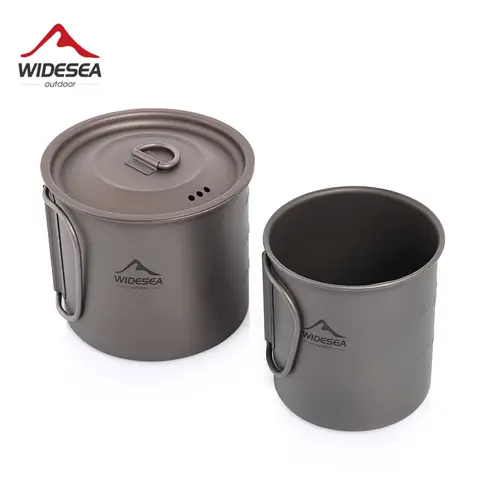Titanium Camping Mug widesea