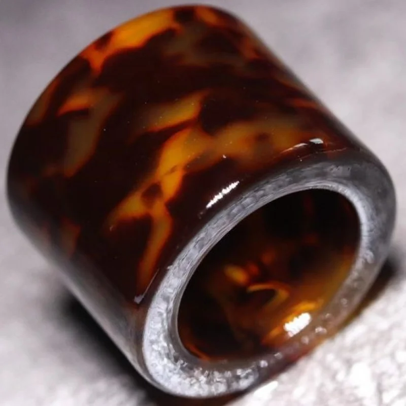 Hainan Full Blood Handicrafts Ring Exquisite Small Item Cultural Plaything