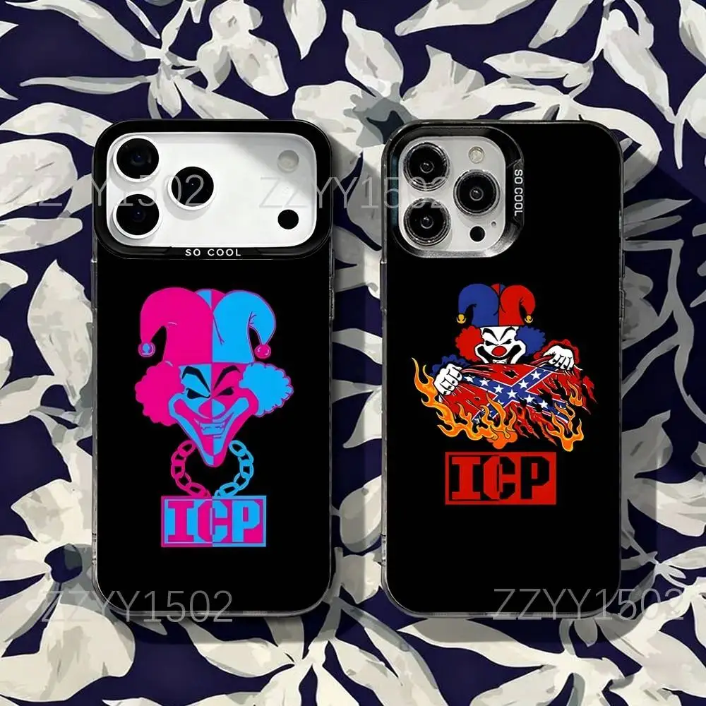 

ICP Insane Clown Posse Phone Case For iPhone 17,16,15,14,13,12,X,8,Pro,Max,Plus,SE4,Air,Mini HD Black IMD Matte