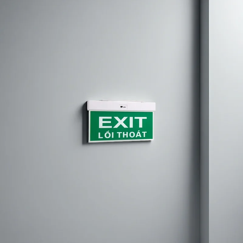 Plastic Signs Safety Exit Direction Indicator Lights Fire Escape Emergency Indicator Lights, Economic Lighting Ac85-265v